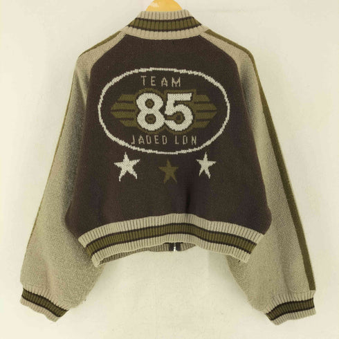ジェイディッドロンドン JADED LONDON TEAM85 KNITTED BOMBER JACKET メンズ JPN:M