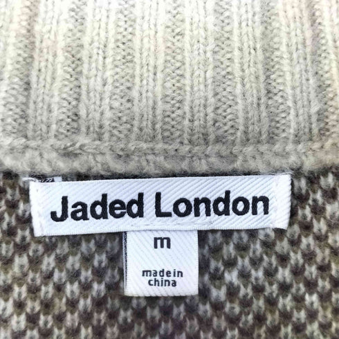 ジェイディッドロンドン JADED LONDON TEAM85 KNITTED BOMBER JACKET メンズ JPN:M