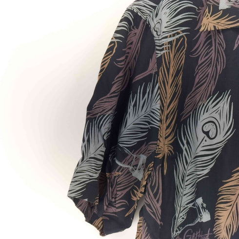 バイグラッドハンド BY GLADHAND 24ss PEACOCK QUILL S/S SHIRTS ピーコッククイル 半袖シャツ メンズ import:M