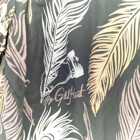 バイグラッドハンド BY GLADHAND 24ss PEACOCK QUILL S/S SHIRTS ピーコッククイル 半袖シャツ メンズ import:M
