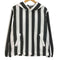 ブラックコムデギャルソン BLACK COMME des GARCONS 23ss ストライプ プルオーバーパーカー メンズ JPN:M