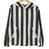 ブラックコムデギャルソン BLACK COMME des GARCONS 23ss ストライプ プルオーバーパーカー メンズ JPN:M