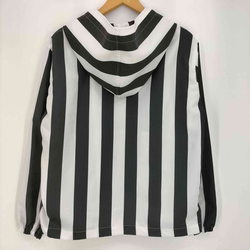 ブラックコムデギャルソン BLACK COMME des GARCONS 23ss ストライプ プルオーバーパーカー メンズ JPN:M