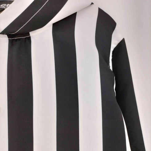 ブラックコムデギャルソン BLACK COMME des GARCONS 23ss ストライプ プルオーバーパーカー メンズ JPN:M