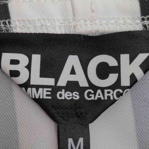 ブラックコムデギャルソン BLACK COMME des GARCONS 23ss ストライプ プルオーバーパーカー メンズ JPN:M