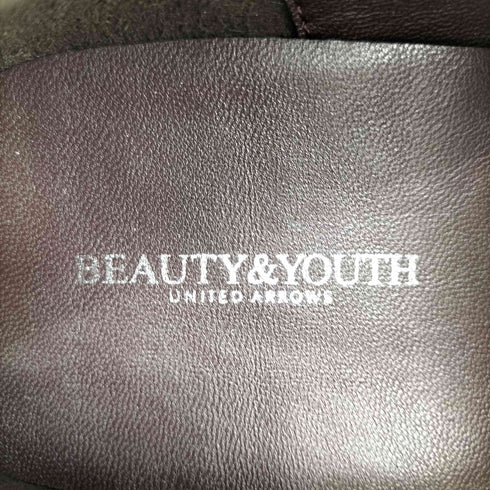 ビューティーアンドユースユナイテッドアローズ BEAUTY & YOUTH UNITED ARROWS フェイクガラスレザー ローファー レディース 36 1/2