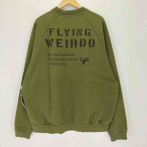 ウィアード WEIRDO 24AW FLYING WEIRDO - CREW NECK SWEAT メンズ M