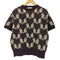 オールドクロウ OLD CROW FLYING WHEELS SUMMER SWEATER BURGUNDY サマーセーター メンズ JPN:L