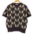 オールドクロウ OLD CROW FLYING WHEELS SUMMER SWEATER BURGUNDY サマーセーター メンズ JPN:L