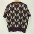 オールドクロウ OLD CROW FLYING WHEELS SUMMER SWEATER BURGUNDY サマーセーター メンズ JPN:L
