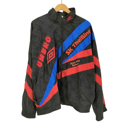 アンブロ UMBRO フロッキープリント トラックトップ メンズ import:XL