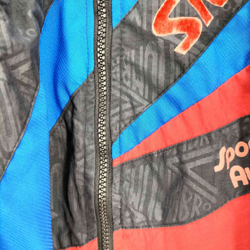 アンブロ UMBRO フロッキープリント トラックトップ メンズ import:XL