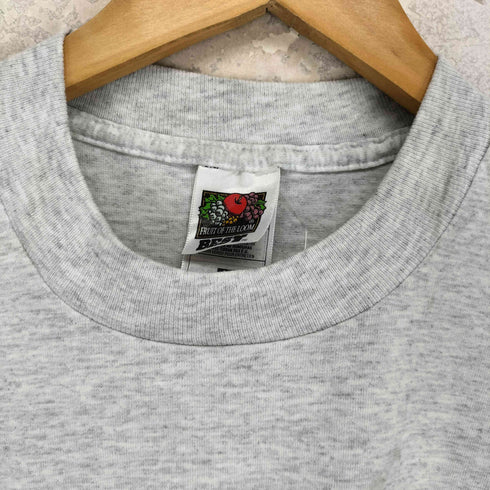 フルーツオブザルーム FRUIT OF THE LOOM プリントクルーネックTシャツ メンズ import:M