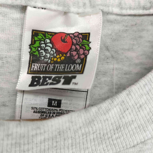 フルーツオブザルーム FRUIT OF THE LOOM プリントクルーネックTシャツ メンズ import:M