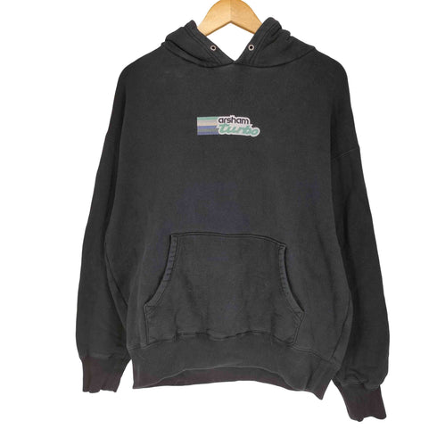 DANIEL ARSHAM×PORSCHE×2G フロントプリント プルオーバーパーカー メンズ