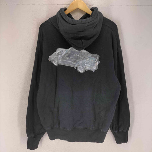 DANIEL ARSHAM×PORSCHE×2G フロントプリント プルオーバーパーカー メンズ