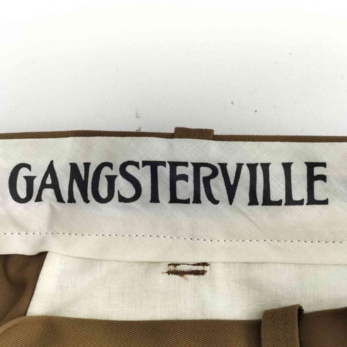 ギャングスタビル GANGSTERVILLE DEVIL.S PANTS ワンタックスラックス ワークパンツ メンズ M