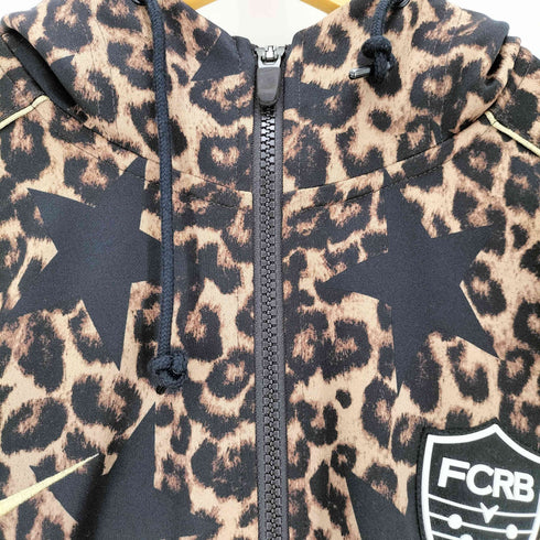 エフシーレアルブリストル F.C.Real Bristol レオパード 星 ダブルジップ ジップパーカー メンズ JPN:L