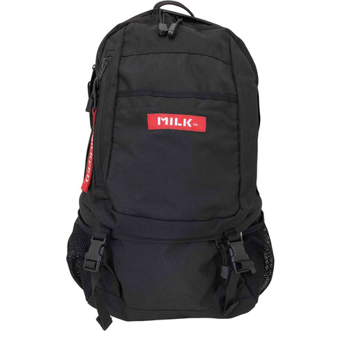 ミルクフェド MILKFED. NEO BIG BACKPACK BAR ロゴ リュックサック メンズ