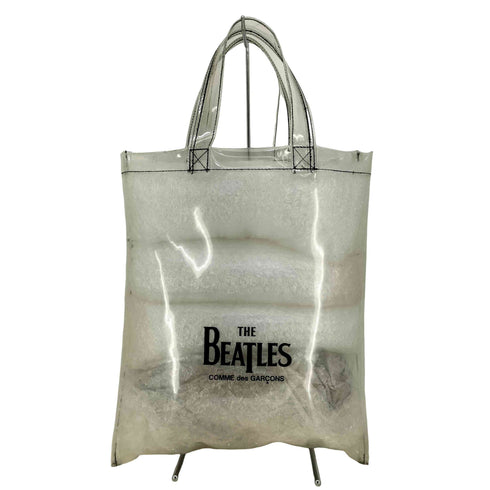 コムデギャルソン COMME des GARCONS THE BEATLES PVC Logo Printed Bag メンズ ONE SIZE