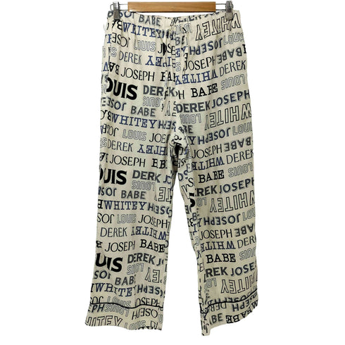ビームスボーイ BEAMS BOY 24AW ボーイ ワード イージーパンツ レディース