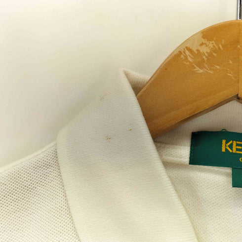 ケンゾーゴルフ KENZO GOLF ロゴ刺繍 鹿の子ポロシャツ メンズ 3