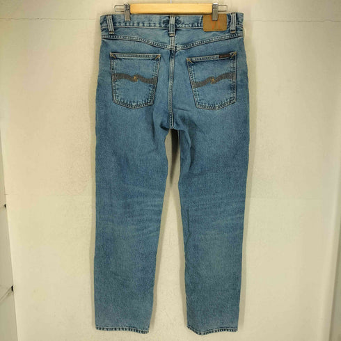 ヌーディージーンズ Nudie Jeans ボタンフライ ストレート デニム パンツ メンズ W32L32