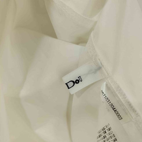 ドゥドゥ DouDou 23SS 袖レーススキッパーシャツ レディース FREE