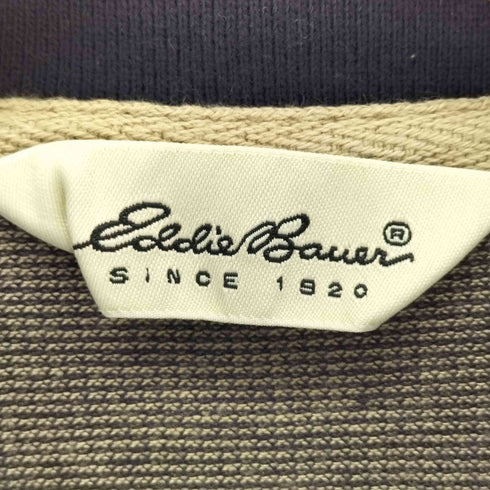 エディーバウアー Eddie Bauer 90S 白タグ 三角タグ コットンジャガードポロシャツ メンズ import:XS