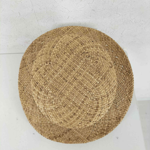 ケーブルアミ Cableami 麦わら帽子 ラフィアハット レディース 55-57.5cm