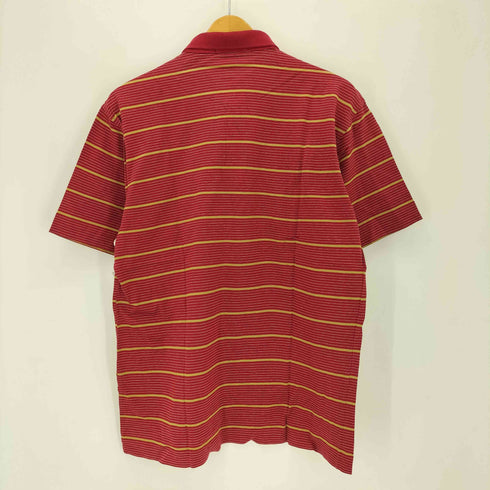 SAINT THOMAS エンブレムボーダーポロシャツ メンズ import:L