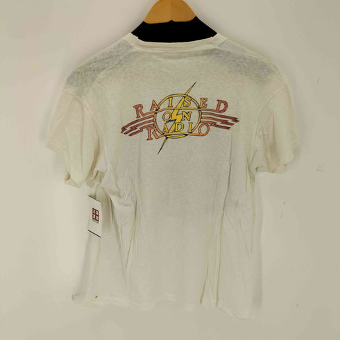 コピーライト1986 シングルステッチ 両面プリントTシャツ メンズ