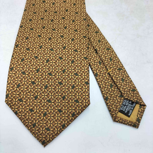 イヴサンローラン Yves Saint Laurent イタリア製 総柄 ネクタイ メンズ