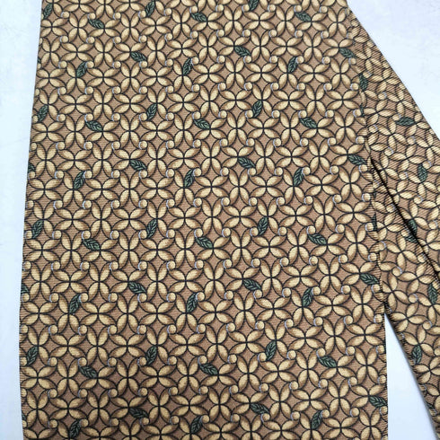 イヴサンローラン Yves Saint Laurent イタリア製 総柄 ネクタイ メンズ
