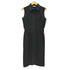 MNG パイピング ベルテッドノースリーブワンピース レディース import:M