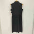 MNG パイピング ベルテッドノースリーブワンピース レディース import:M