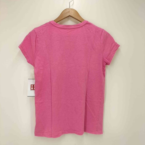 ポロラルフローレン POLO RALPH LAUREN ロゴ ワッペン 刺繍 S/S クルーネック Tシャツ Y2K レディース