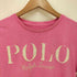 ポロラルフローレン POLO RALPH LAUREN ロゴ ワッペン 刺繍 S/S クルーネック Tシャツ Y2K レディース