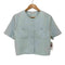 BLUE PALANG BUTTON SHORT JACKET レディース