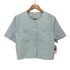 BLUE PALANG BUTTON SHORT JACKET レディース