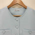 BLUE PALANG BUTTON SHORT JACKET レディース
