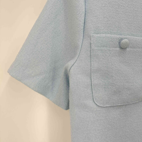BLUE PALANG BUTTON SHORT JACKET レディース