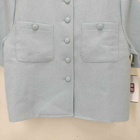 BLUE PALANG BUTTON SHORT JACKET レディース