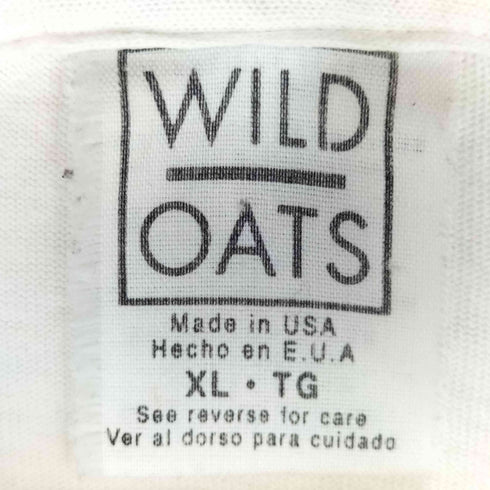 WILD OATS 90S USA製 シングルステッチ アルバム両面プリント Tシャツ メンズ XL