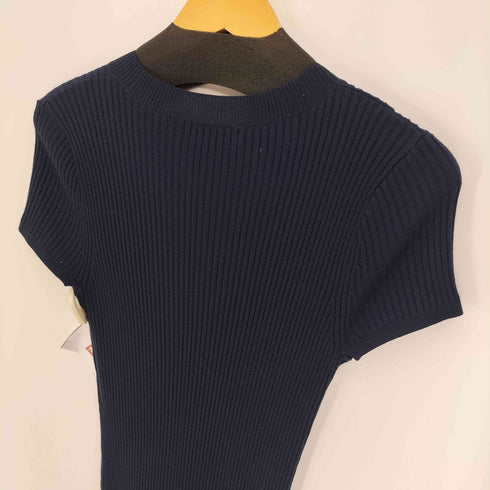 ポロラルフローレン POLO RALPH LAUREN ポニー無 リブ編み ノースリーブ ニット ワンピース レディース import:M