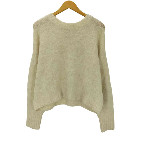 ユナイテッドアローズグリーンレーベルリラクシング UNITED ARROWS green label relaxing アルパカシャギー クロップドプルオーバー ニット レディース