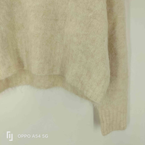 ユナイテッドアローズグリーンレーベルリラクシング UNITED ARROWS green label relaxing アルパカシャギー クロップドプルオーバー ニット レディース
