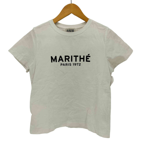 マリテフランソワジルボー MARITHE FRANCOIS GIRBAUD W REGULAR LOGO TEE レディース import:S