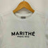 マリテフランソワジルボー MARITHE FRANCOIS GIRBAUD W REGULAR LOGO TEE レディース import:S