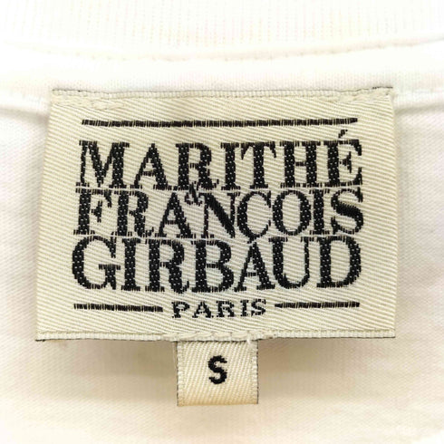 マリテフランソワジルボー MARITHE FRANCOIS GIRBAUD W REGULAR LOGO TEE レディース import:S